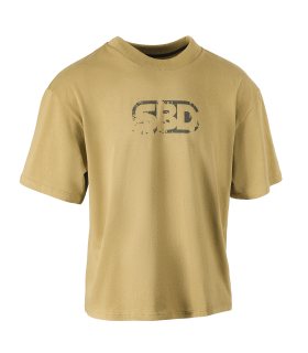 SBD RESOLVE - t-shirt unisex oversize piaskowy