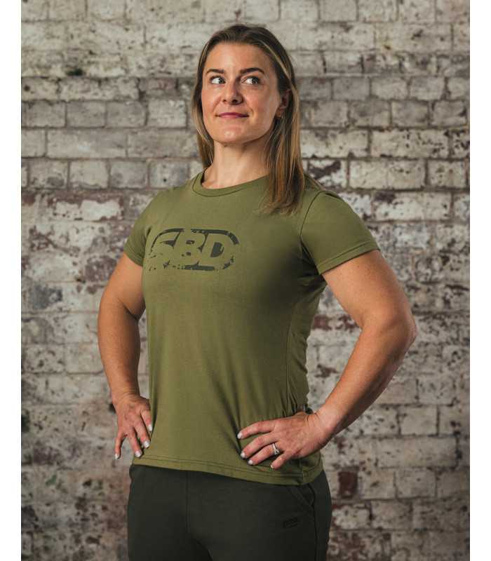 SBD RESOLVE - t-shirt damski z logo