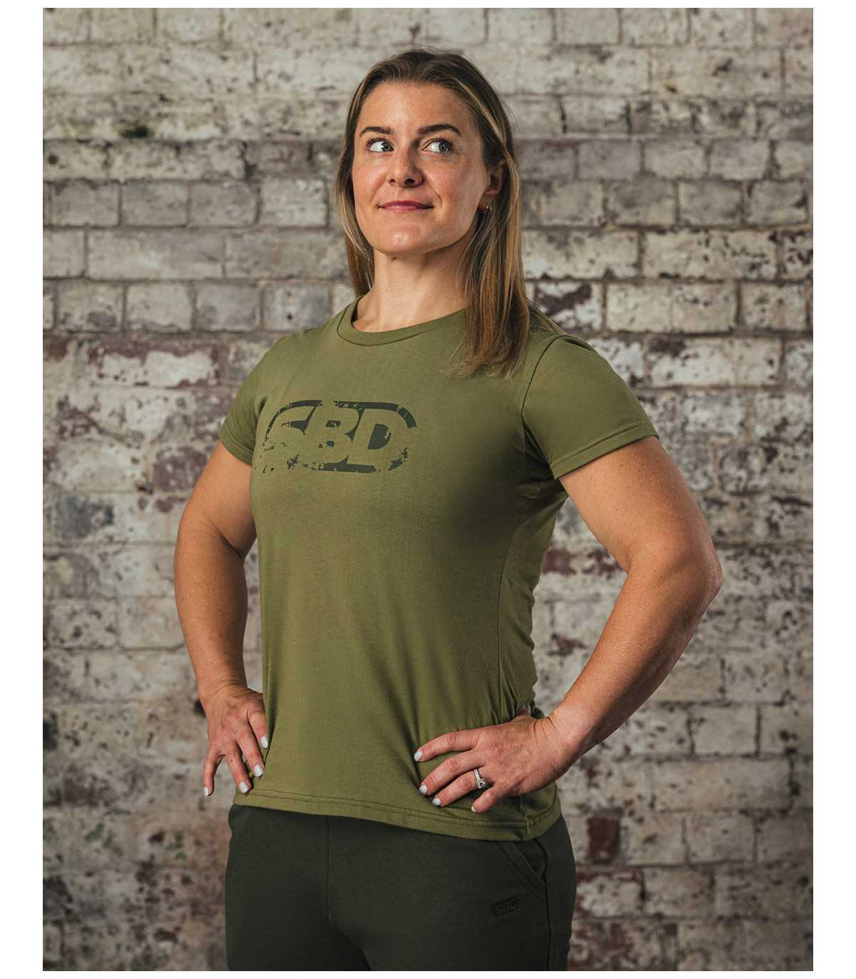 SBD RESOLVE - t-shirt damski z logo