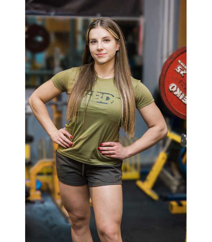 SBD RESOLVE - t-shirt damski z logo