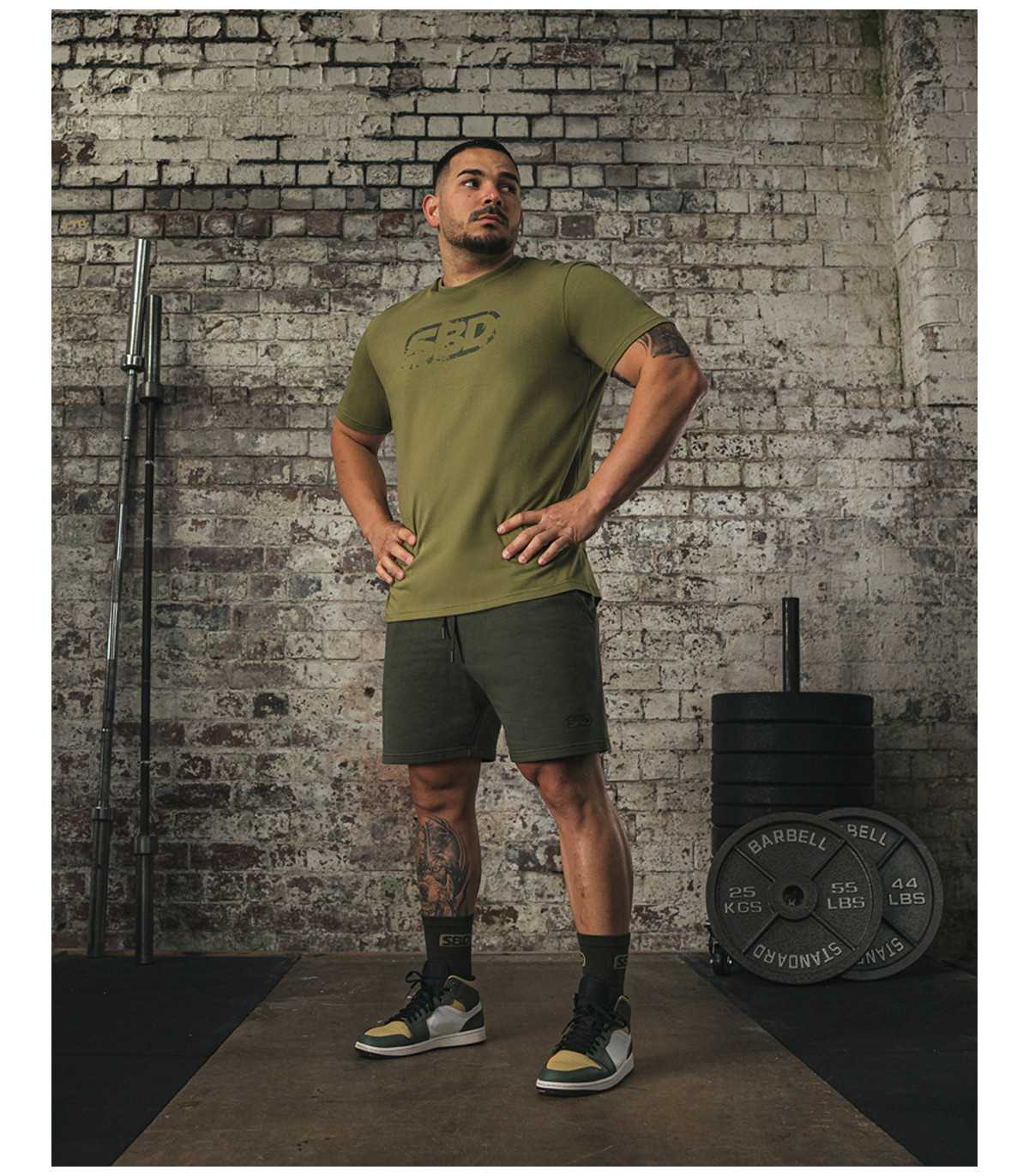 SBD RESOLVE - t-shirt męski z logo