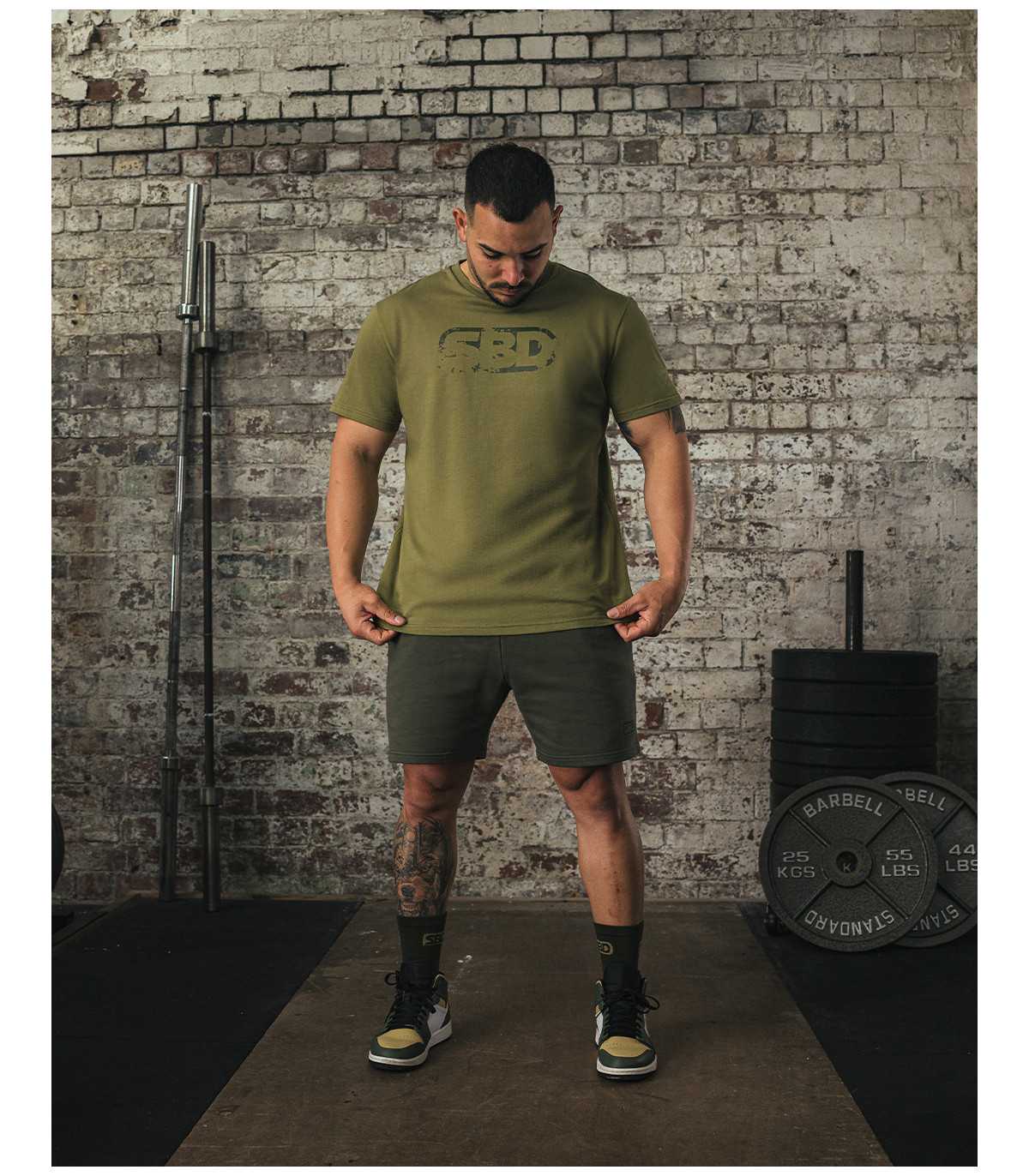 SBD RESOLVE - t-shirt męski z logo