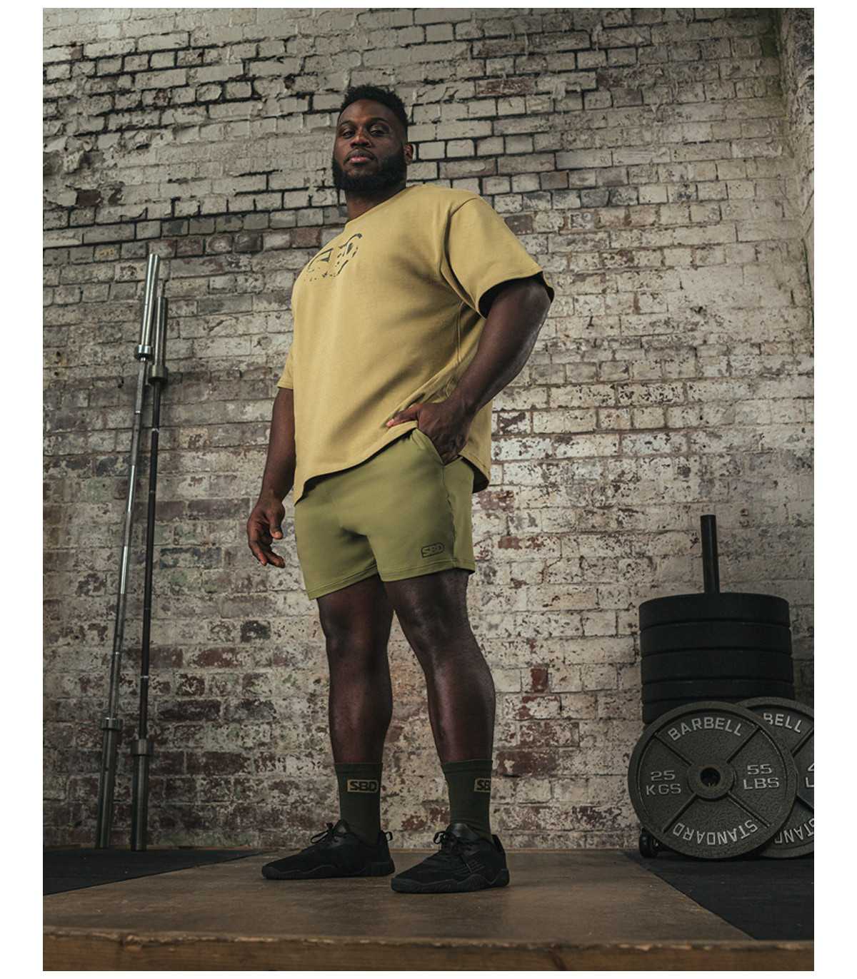 RESOLVE - szorty treningowe męskie