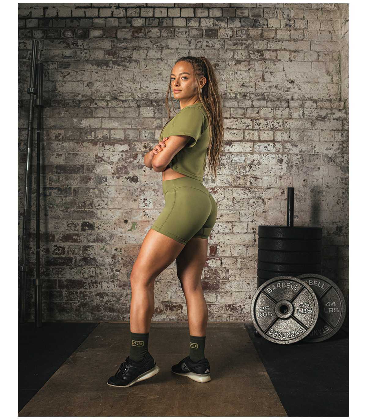 RESOLVE - szorty treningowe damskie