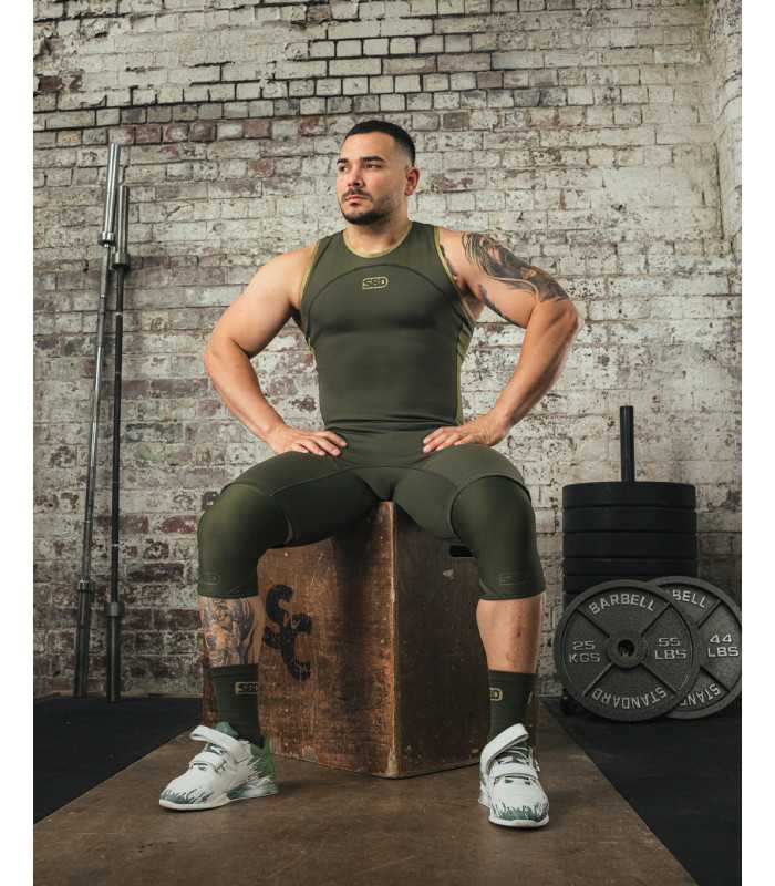 RESOLVE - Opaski neoprenowe na kolana do dwuboju olimpijskiego