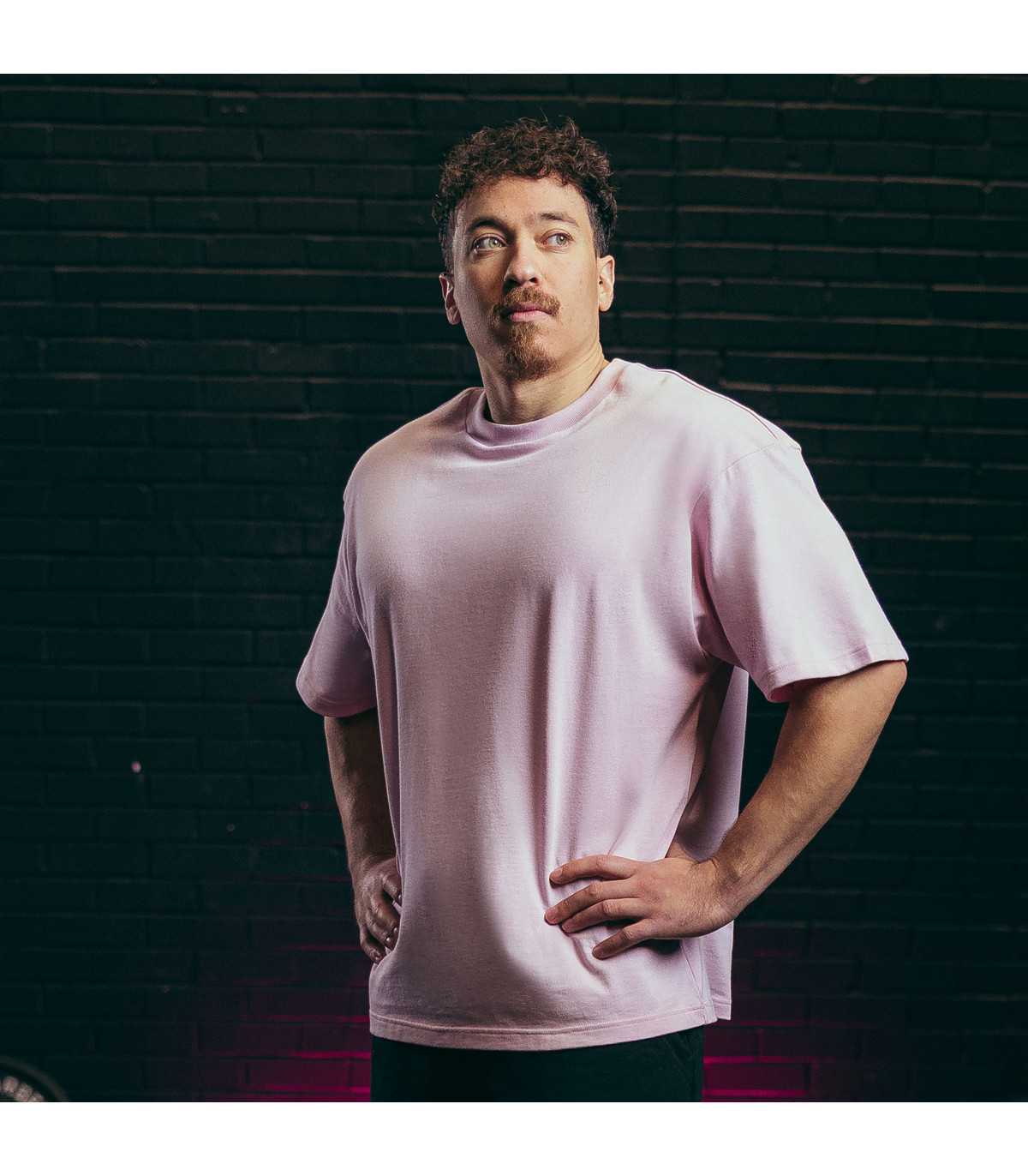 SBD NOVA - t-shirt unisex oversize pastelowy