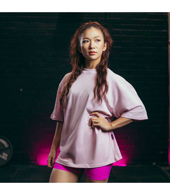 SBD NOVA - t-shirt unisex oversize pastelowy