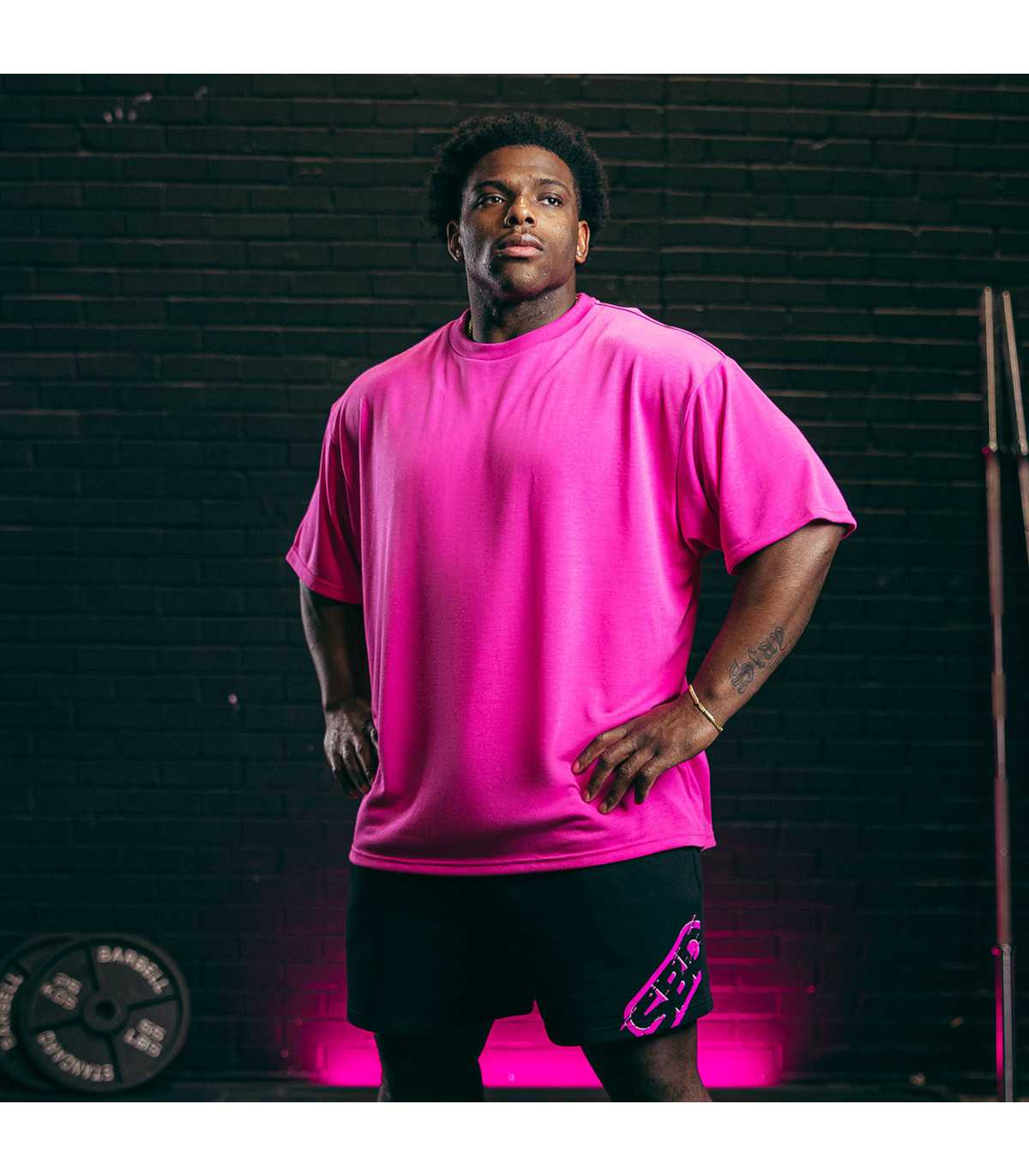 SBD NOVA - t-shirt unisex oversize neonowy