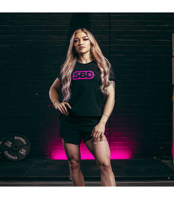 SBD NOVA - t-shirt damski z logo