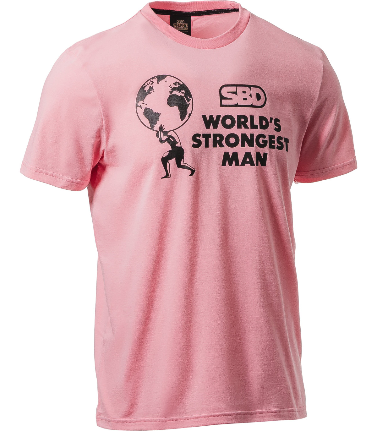 Różowy t-shirt World's Strongest Man 2026 Heats